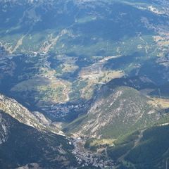 Flugwegposition um 14:20:16: Aufgenommen in der Nähe von Département Hautes-Alpes, Frankreich in 3296 Meter